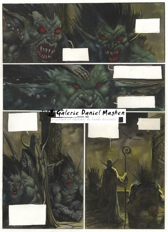 p01 - Jean-François Martinez - Encre de Chine et encre de couleur sur papier - 282