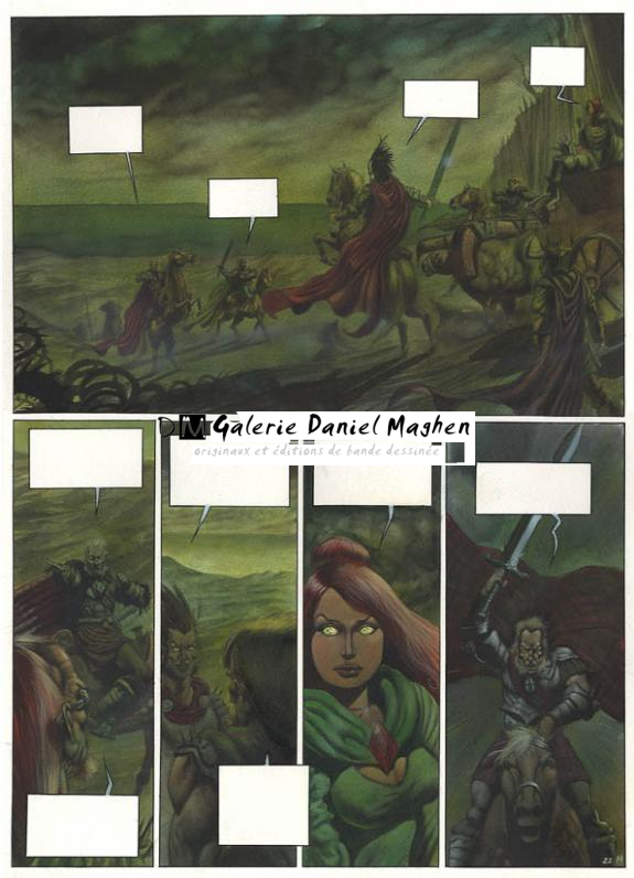 p22 - Jean-François Martinez - Encre de Chine et encre de couleur sur papier - 283