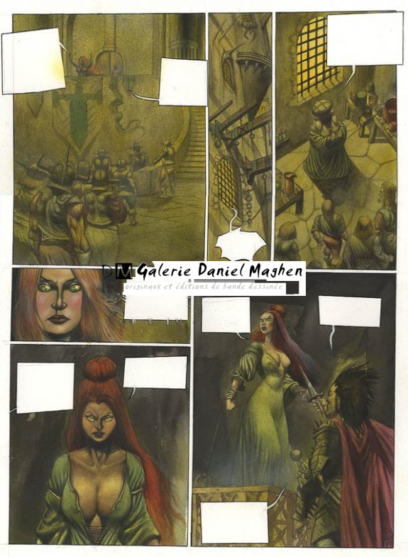 p40 - Jean-François Martinez - Encre de Chine et encre de couleur sur papier - 285