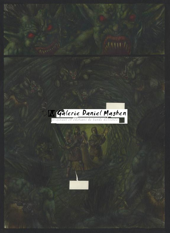 p27 - Jean-François Martinez - Encre de Chine et encre de couleur sur papier - 286