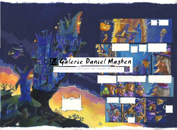 p01-02 double planche - Cécile Chicault - Encre de Chine et encre de couleur sur papier - 288