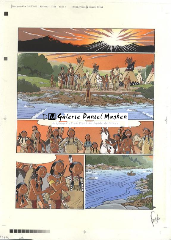 p26 planche + crayonnée - Fred Simon - 327