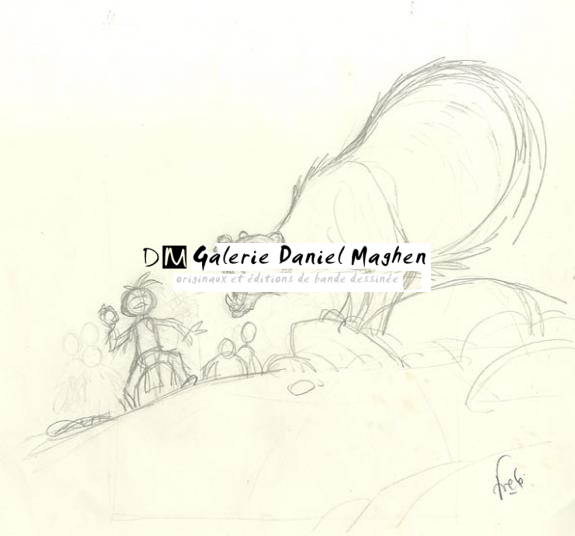 croquis projet de couverture (45) t3 - Fred Simon - 335