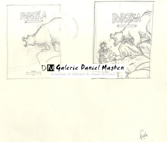 projet de couverture - Fred Simon - 338