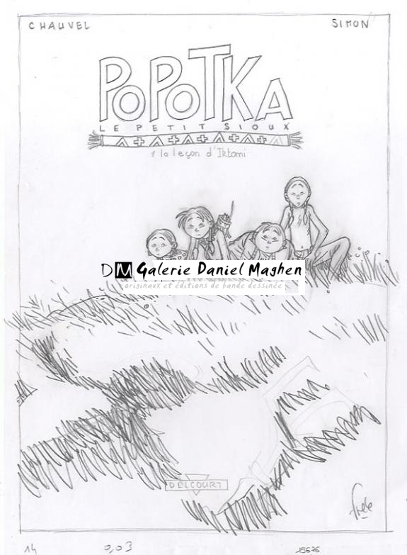 projet de couverture t1 - Fred Simon - 350