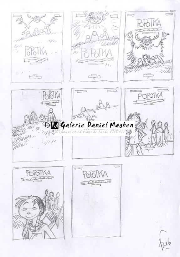 projet de couverture t1 - Fred Simon - 351