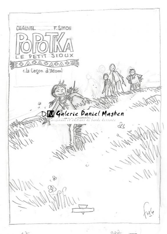 projet de couverture t1 - Fred Simon - 353