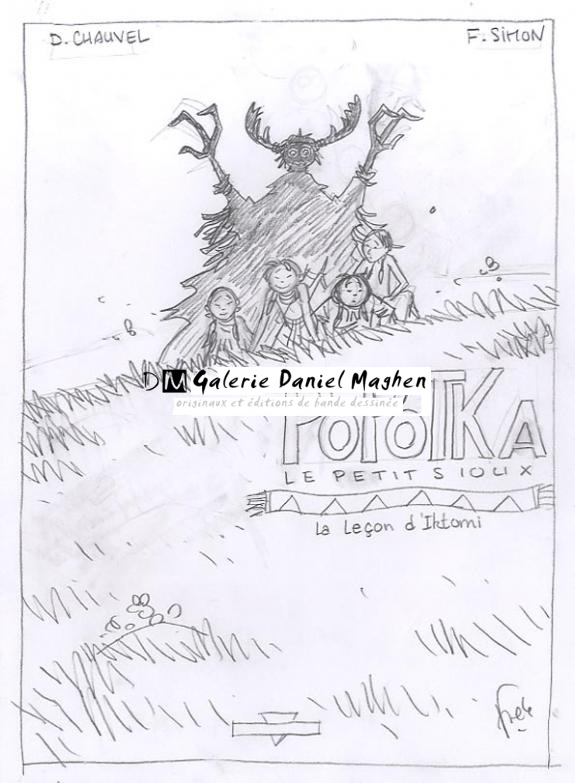 projet de couverture t1 - Fred Simon - 354