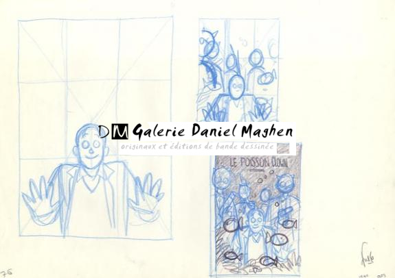 étude de couverture t1 - Fred Simon - 369