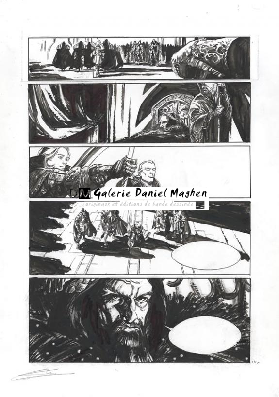 p14 - Robin Recht - Feutre et encre de Chine sur papier - 407