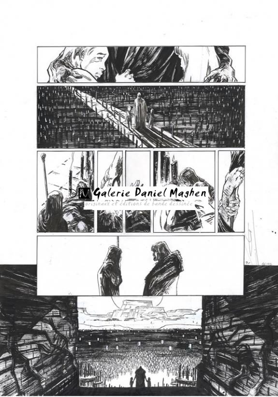 p07 - Robin Recht - Feutre et encre de Chine sur papier - 410