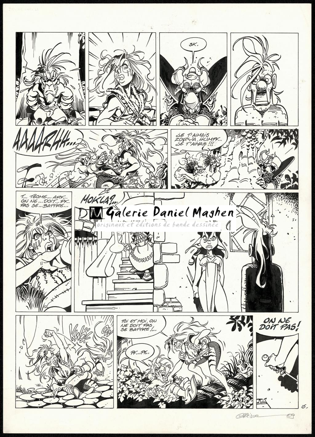 Planche originale - Crisse - 3018