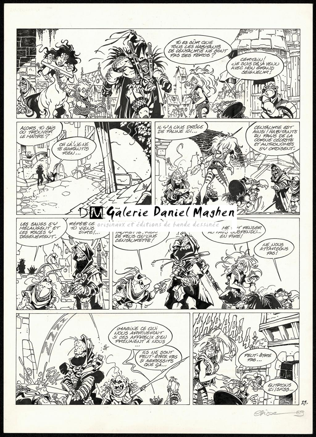 Planche originale - Crisse - 3205