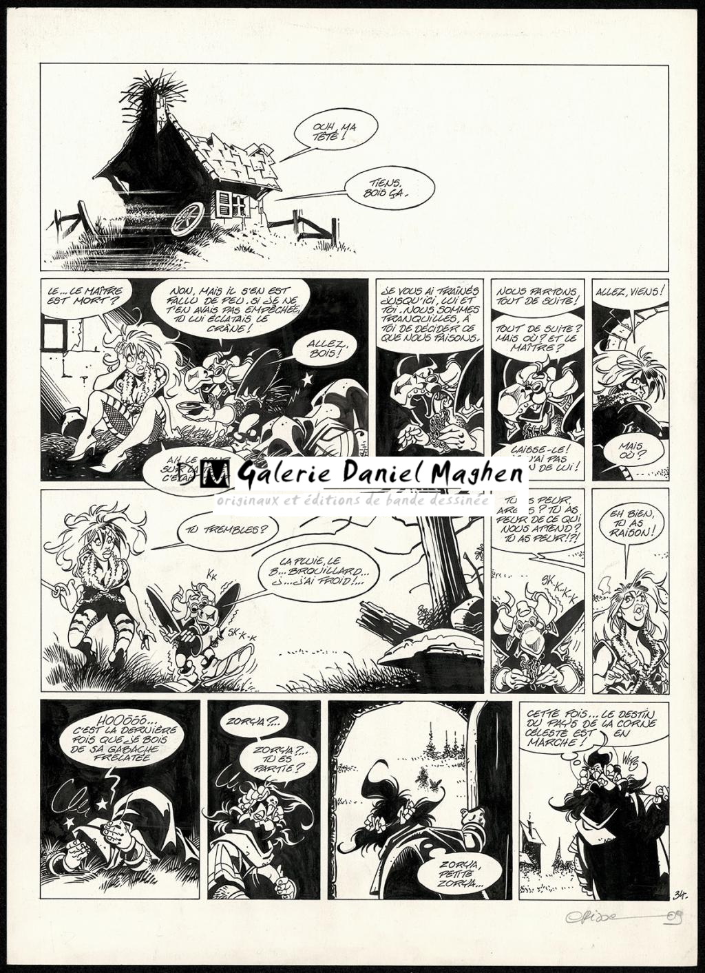 Planche originale - Crisse - 3209