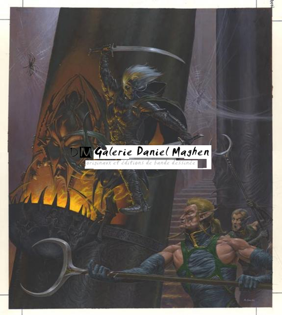 guerrier avec deux sabres - Adrian Smith - 445