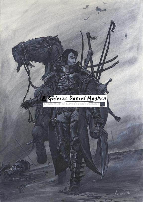 guerriere avec cheval - Adrian Smith - 448