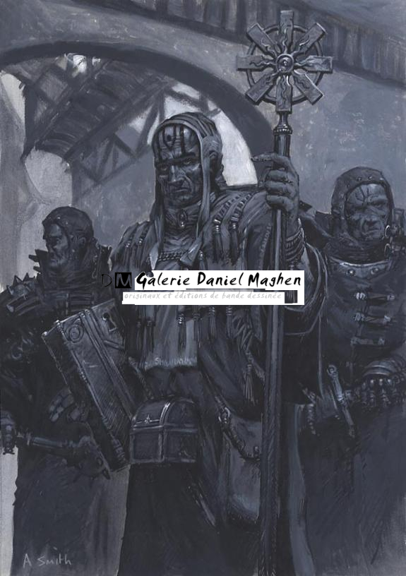 pretre avec grimoire - Adrian Smith - 451