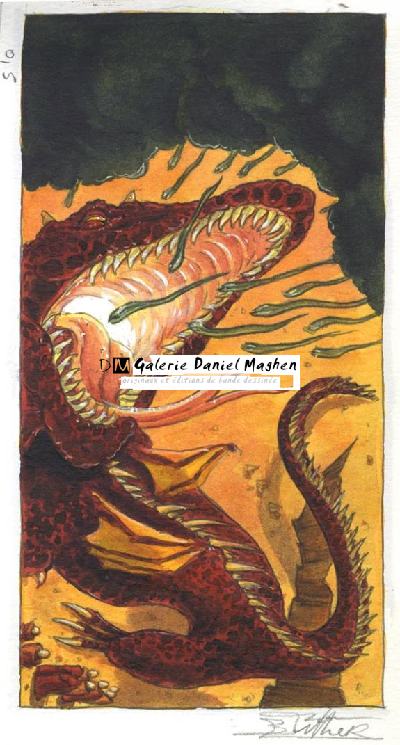 petite carte dragon - Béatrice Tillier - 512