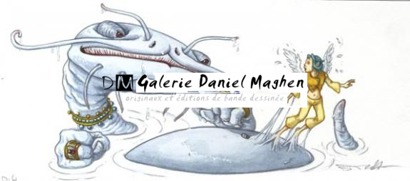 petite carte fée et dragon blanc - Béatrice Tillier - 513