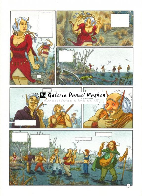 p71 + n/b - Olivier Brazao - Encre de couleur sur papier - 528