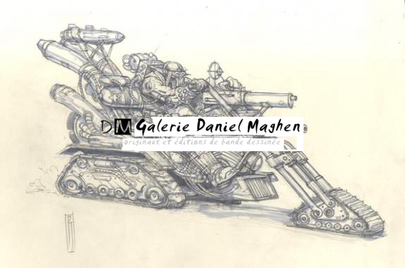 squelette et machine - Paul Jeacock - 561