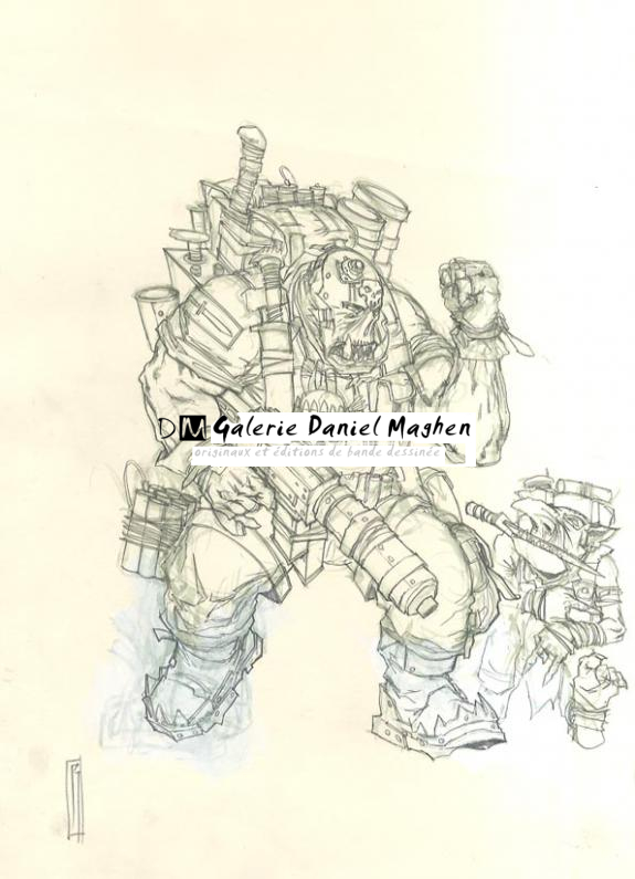 monstre et nain - Paul Jeacock - 577