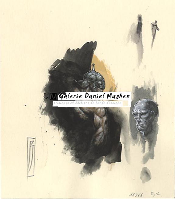 buste guerrier - Paul Jeacock - 583