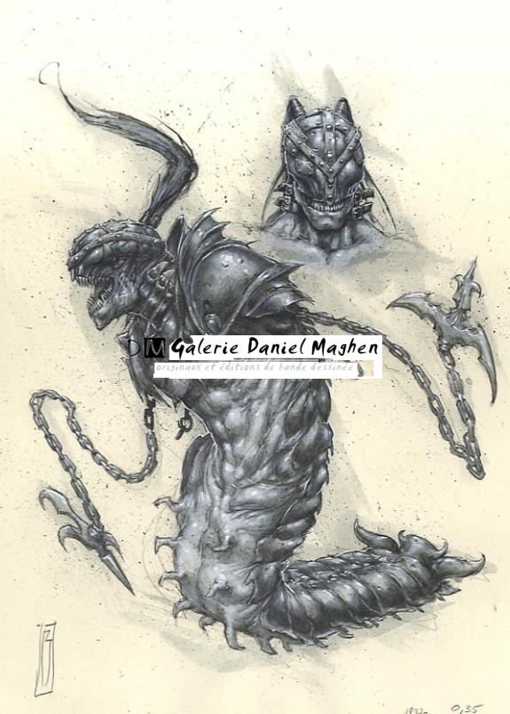 monstre chenille - Paul Jeacock - 585