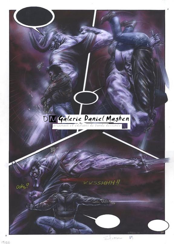 p37 - Eric Puech - Encre de couleur sur papier - 712