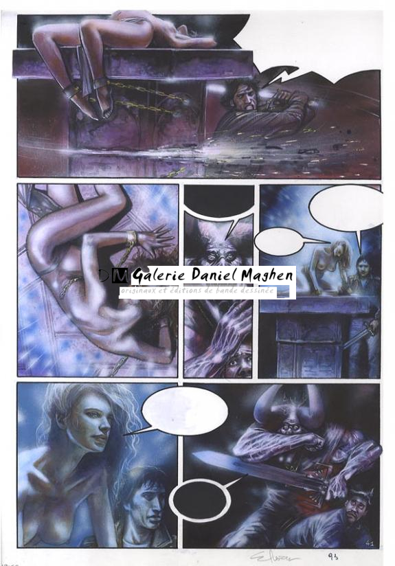 p41 - Eric Puech - Encre de couleur sur papier - 713