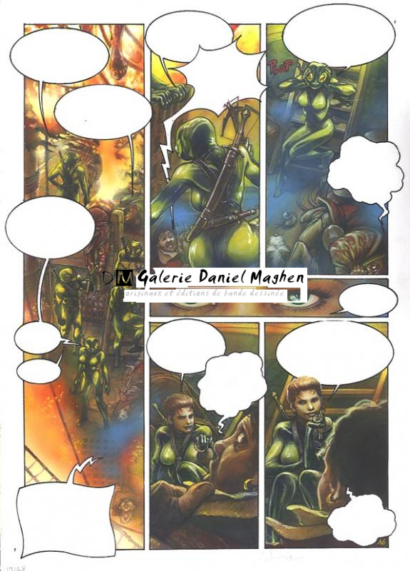 p16 - Eric Puech - Encre de couleur sur papier - 719