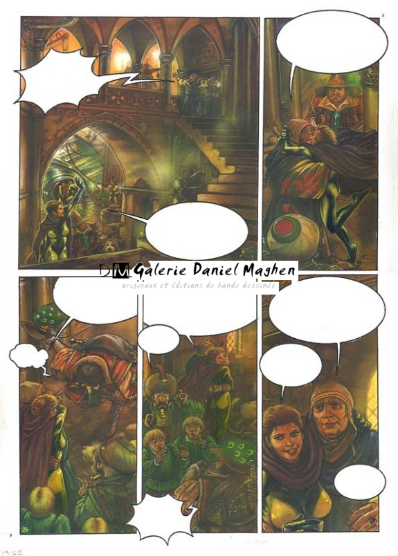 p24 - Eric Puech - Encre de couleur sur papier - 721