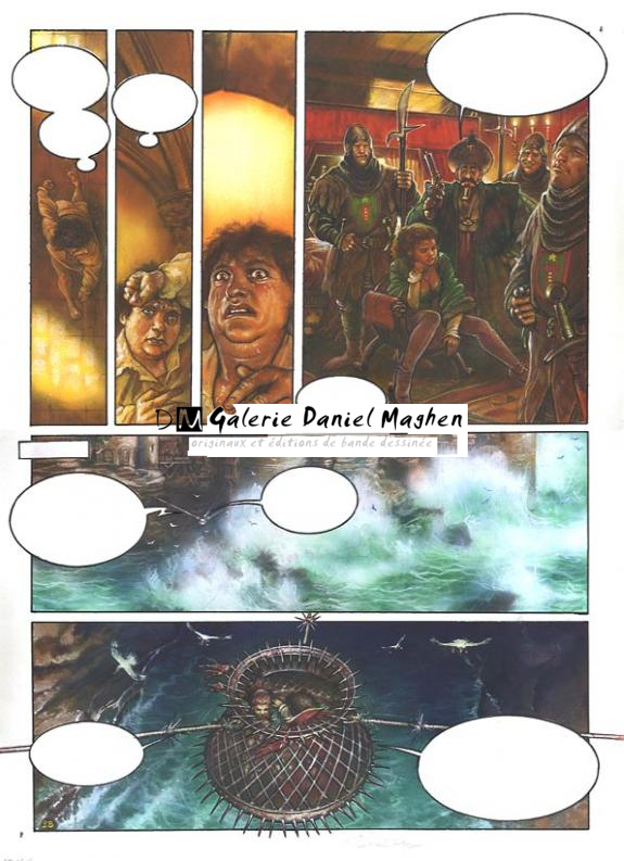 p28 - Eric Puech - Encre de couleur sur papier - 724