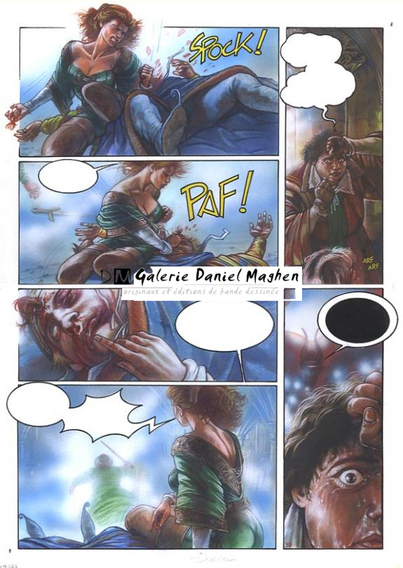 p37 - Eric Puech - Encre de couleur sur papier - 728