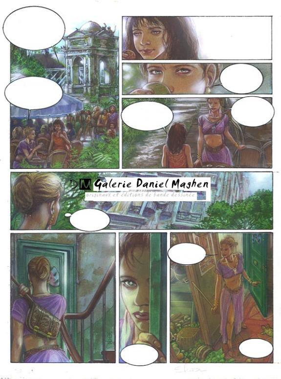 p20 - Eric Puech - Encre de couleur sur papier - 731