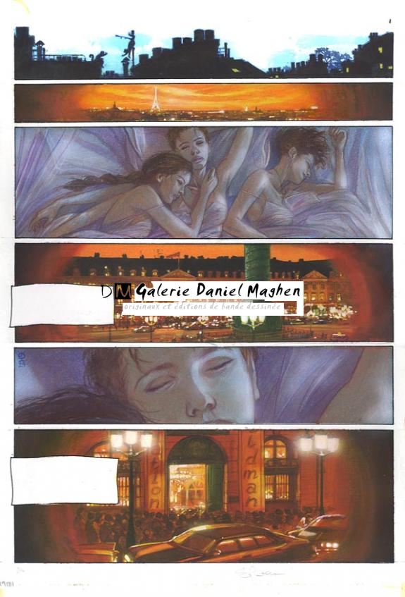 p24 - Eric Puech - Encre de couleur sur papier - 733