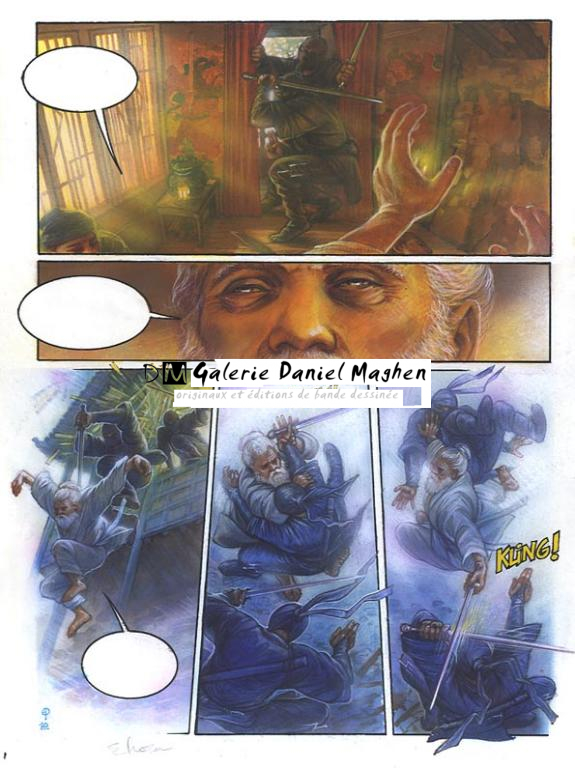 p10 - Eric Puech - Encre de couleur sur papier - 736