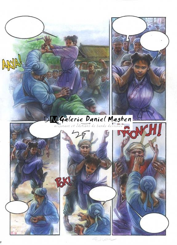 p16 - Eric Puech - Encre de couleur sur papier - 739