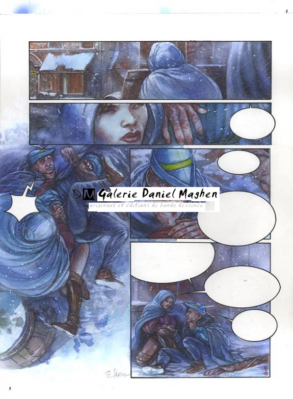 p18 - Eric Puech - Encre de couleur sur papier - 750