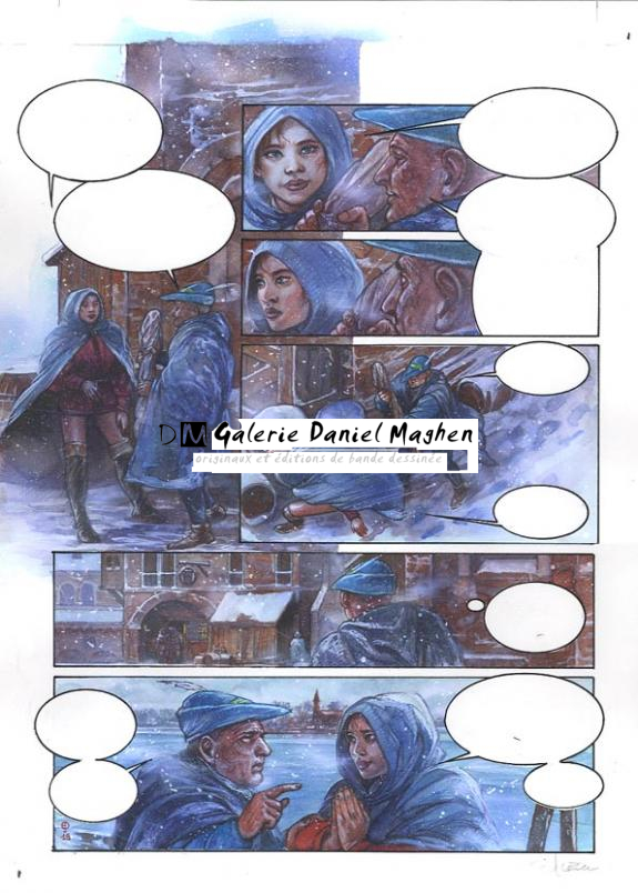 p19 - Eric Puech - Encre de couleur sur papier - 751