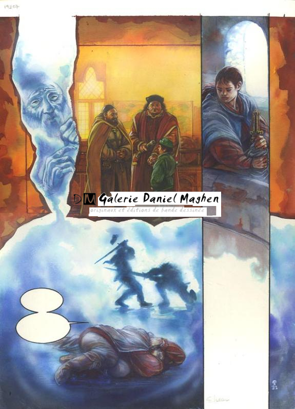 p31 - Eric Puech - Encre de couleur sur papier - 755