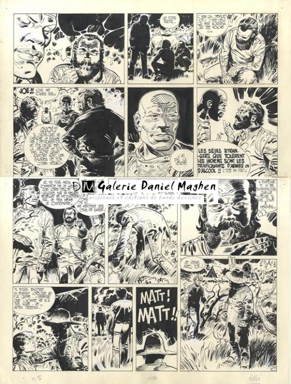 Planche originale n°27 - Christian Rossi - Encre de Chine - 788