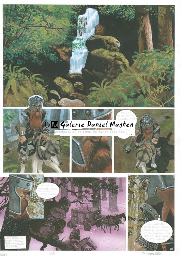 p25 - Drazen Kovacevic - Aquarelle sur papier - 792