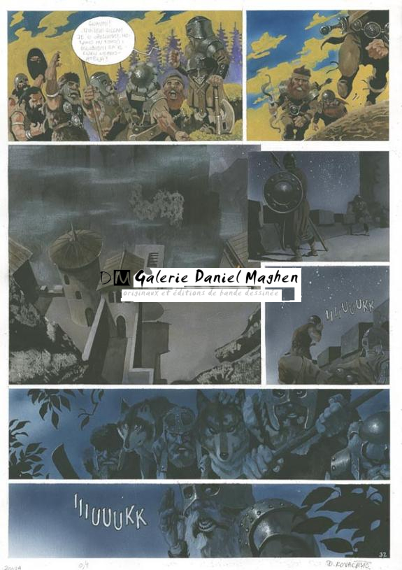 p32 - Drazen Kovacevic - Aquarelle sur papier - 793