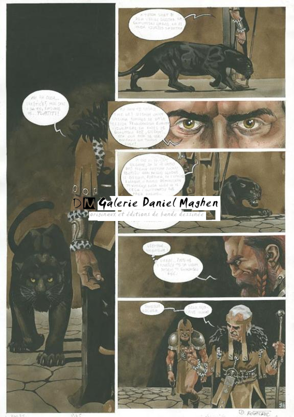 p34 - Drazen Kovacevic - Aquarelle sur papier - 794