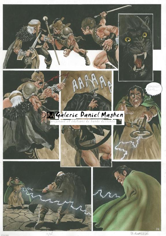 p36 - Drazen Kovacevic - Aquarelle sur papier - 795