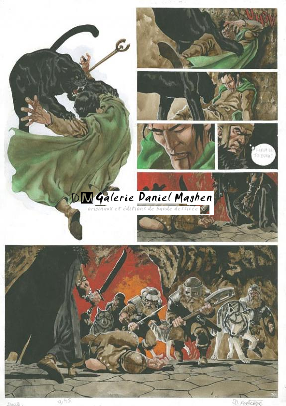 p38 - Drazen Kovacevic - Aquarelle sur papier - 797