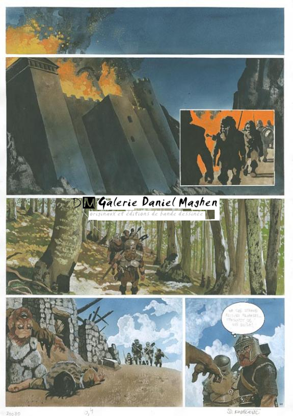 p40 - Drazen Kovacevic - Aquarelle sur papier - 799