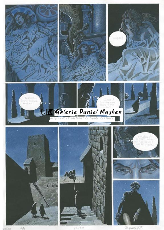 p34 - Drazen Kovacevic - Aquarelle sur papier - 805