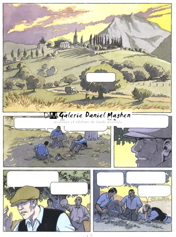 planche originale n°1 - Jean-Paul Dethorey - 853